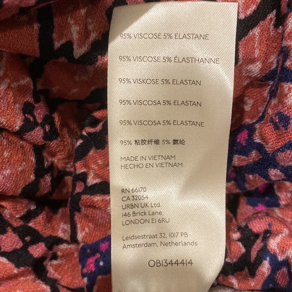 NWOT Free People Rhette Mini Wrap Dress, XS, MSRP $128.00 - Picture 7 of 7